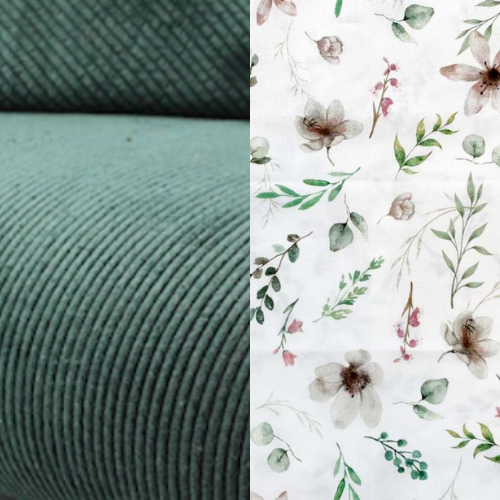 Nos Poupons - Matelas à langer nomade personnalisable, matelas à langer nomade bébé, matelas à langer nomade fait main velours côtelé, matelas à langer nomade imperméable